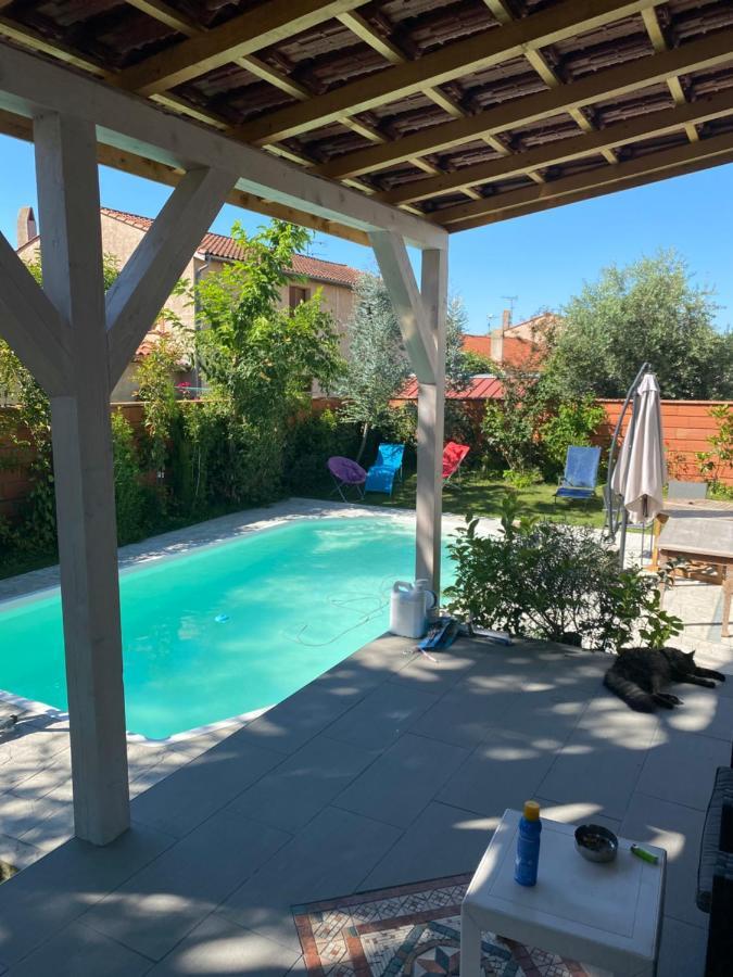 Cugnaux Toulouse Metropole Ouest Chambre Privee De Luxe - Sdb Wc Privee Terrasse Piscine Aqua Bike 외부 사진