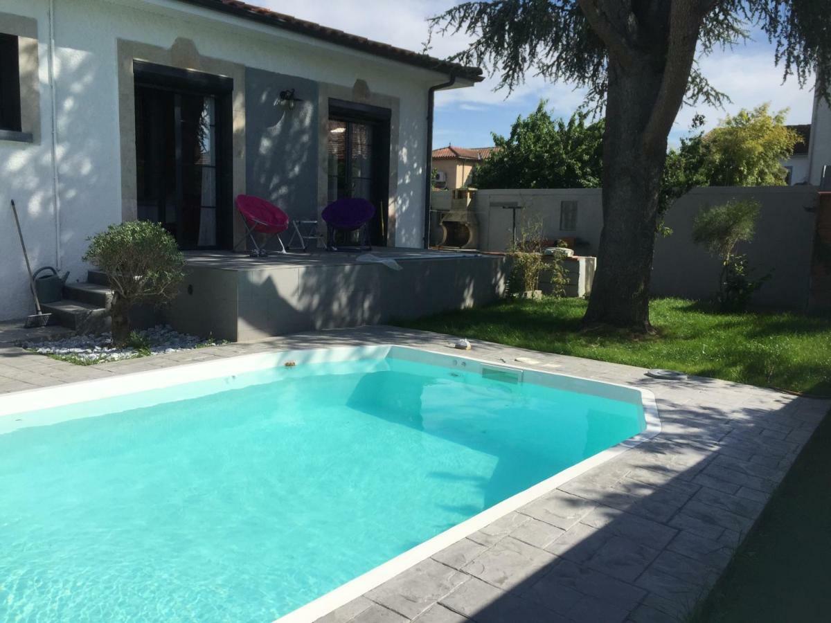 Cugnaux Toulouse Metropole Ouest Chambre Privee De Luxe - Sdb Wc Privee Terrasse Piscine Aqua Bike 외부 사진