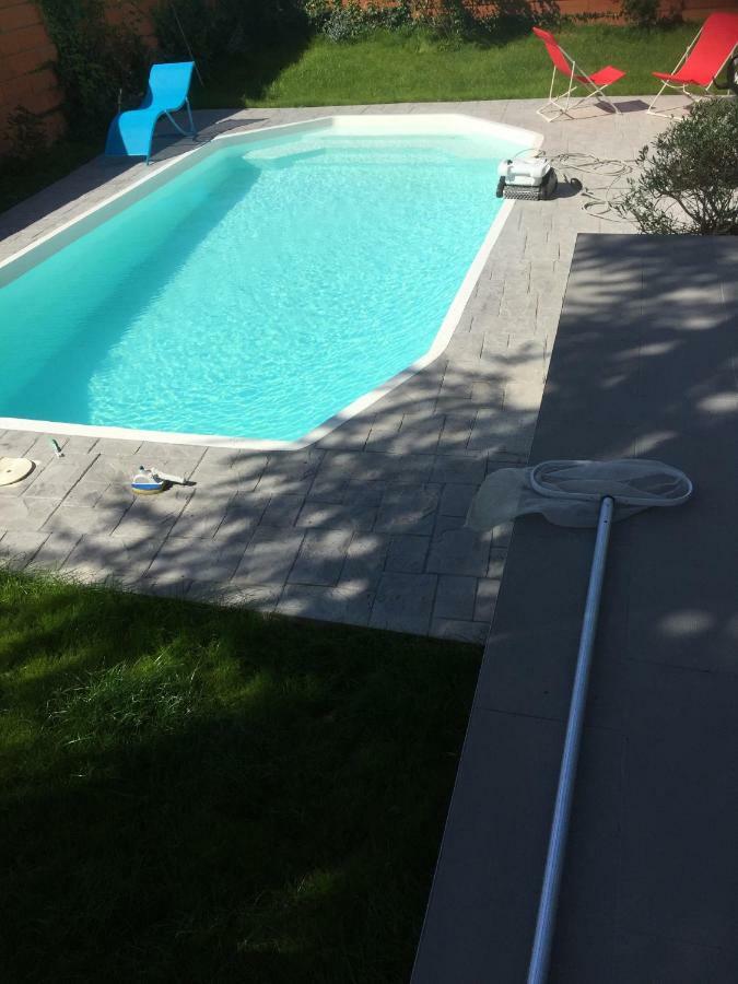 Cugnaux Toulouse Metropole Ouest Chambre Privee De Luxe - Sdb Wc Privee Terrasse Piscine Aqua Bike 외부 사진